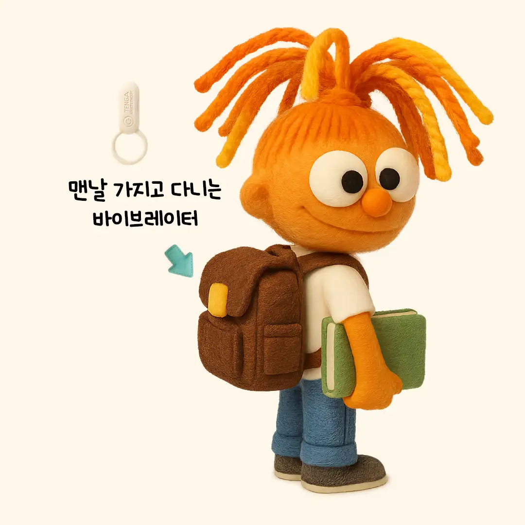 딱 하나만 가방에넣고 다닌다면?